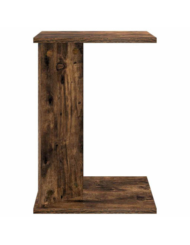 Tavolino Rovere fumé 35 x 25 x 50 cm Legno multistrato