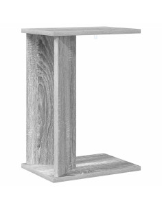 Tavolino Grigio Sonoma 35 x 25 x 50 cm Legno multistrato 2