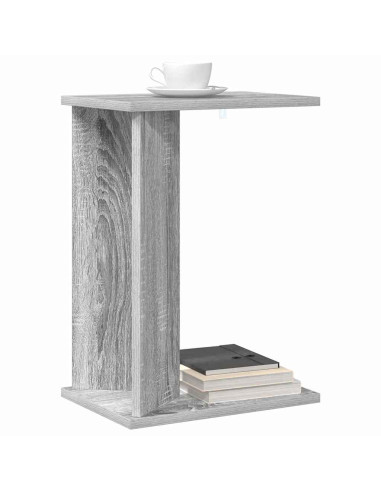 Tavolino Grigio Sonoma 35 x 25 x 50 cm Legno multistrato