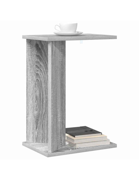 Tavolino Grigio Sonoma 35 x 25 x 50 cm Legno multistrato