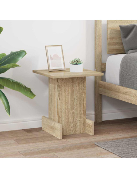 Tavolino Rovere Sonoma 35,5 x 35 x 40 cm Legno multistrato