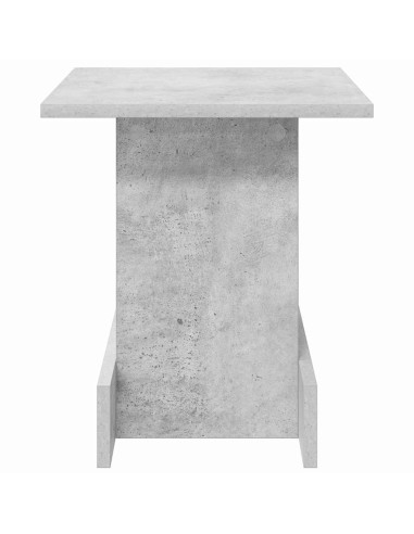 Tavolino Grigio cemento 35,5 x 35 x 40 cm Legno multistrato