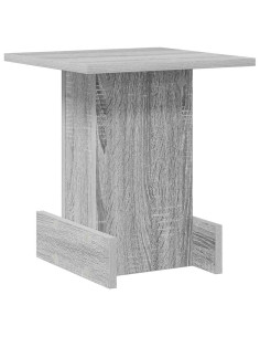 Tavolino Grigio Sonoma 35,5 x 35 x 40 cm Legno multistrato 2