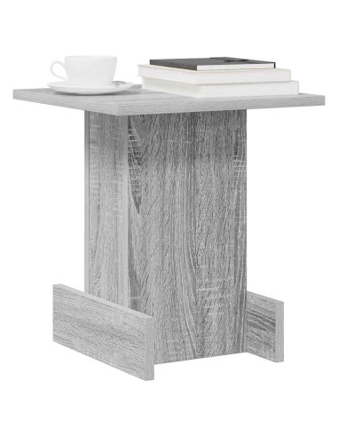 Tavolino Grigio Sonoma 35,5 x 35 x 40 cm Legno multistrato