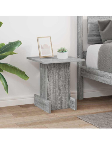 Tavolino Grigio Sonoma 35,5 x 35 x 40 cm Legno multistrato
