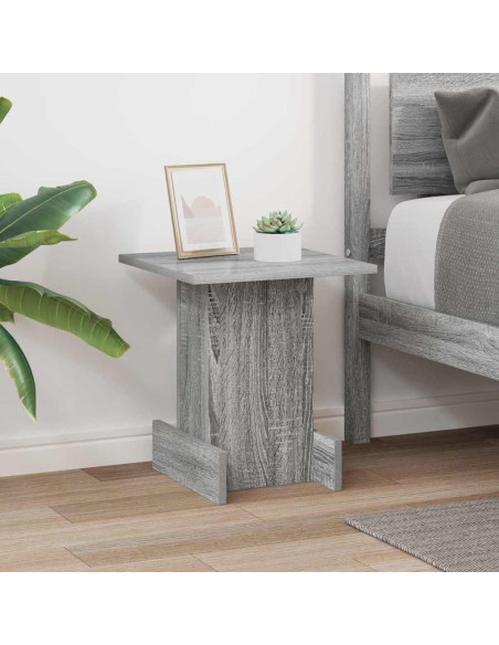 Tavolino Grigio Sonoma 35,5 x 35 x 40 cm Legno multistrato
