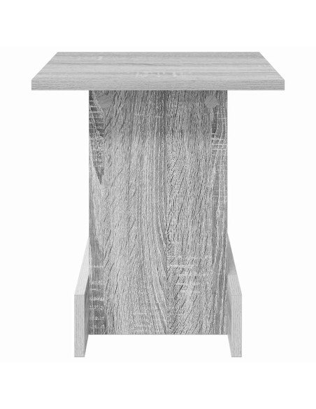 Tavolino Grigio Sonoma 35,5 x 35 x 40 cm Legno multistrato