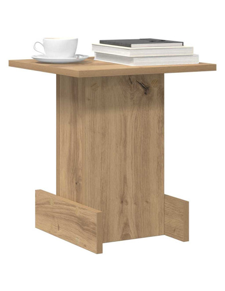 Tavolino Rovere artigianale 35,5 x 35 x 40 cm Legno multistrato