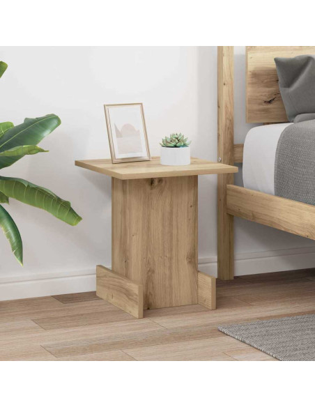 Tavolino Rovere artigianale 35,5 x 35 x 40 cm Legno multistrato