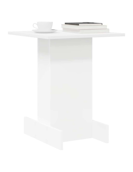 Tavolino Bianco 44,5 x 45 x 55 cm Legno multistrato
