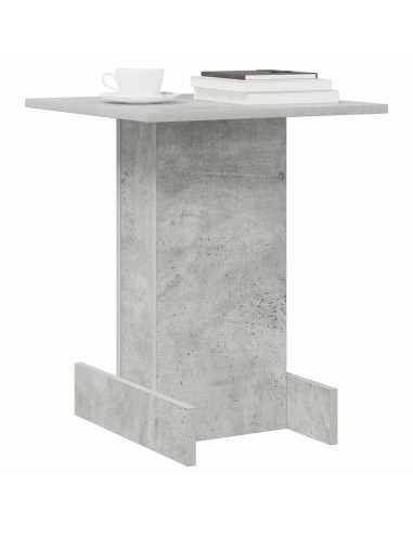 Tavolino Grigio cemento 44,5 x 45 x 55 cm Legno multistrato