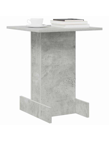 Tavolino Grigio cemento 44,5 x 45 x 55 cm Legno multistrato