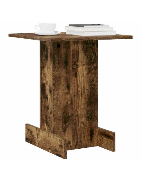 Tavolino Rovere fumé 44,5 x 45 x 55 cm Legno multistrato