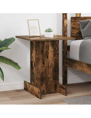 Tavolino Rovere fumé 44,5 x 45 x 55 cm Legno multistrato