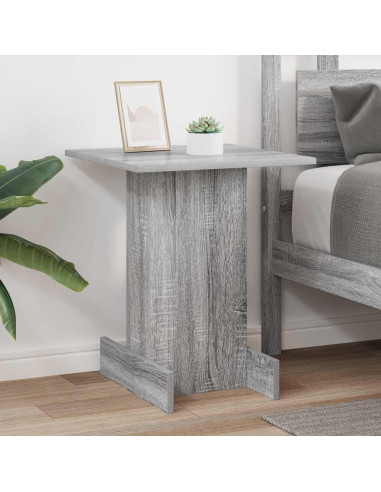 Tavolino Grigio Sonoma 44,5 x 45 x 55 cm Legno multistrato