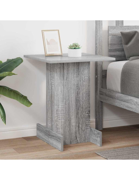 Tavolino Grigio Sonoma 44,5 x 45 x 55 cm Legno multistrato