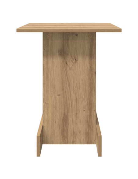 Tavolino Rovere artigianale 44,5 x 45 x 55 cm Legno multistrato