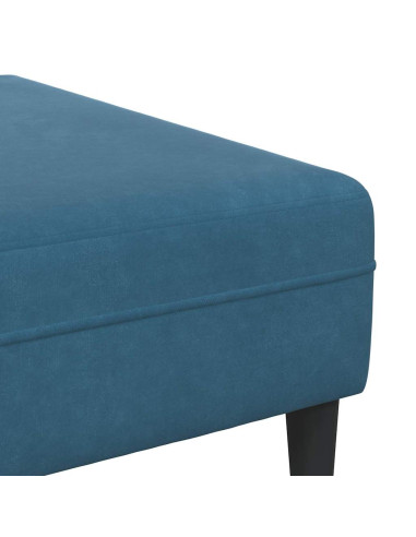 Divano per Soggiorno 3 pcs Blu