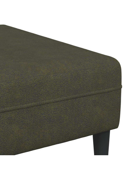 Divano per Soggiorno 3 pcs Verde militare