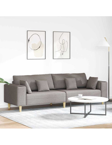 Divano con cuscino Talpa 250 x 77 x 76 cm Tessuto