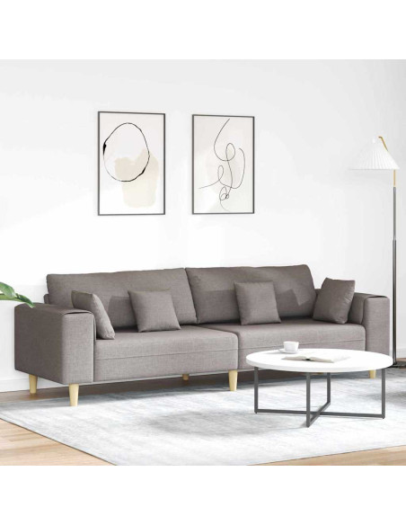 Divano con cuscino Talpa 250 x 77 x 76 cm Tessuto