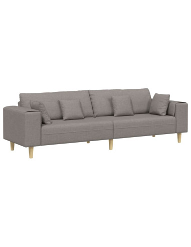 Divano con cuscino Talpa 250 x 77 x 76 cm Tessuto