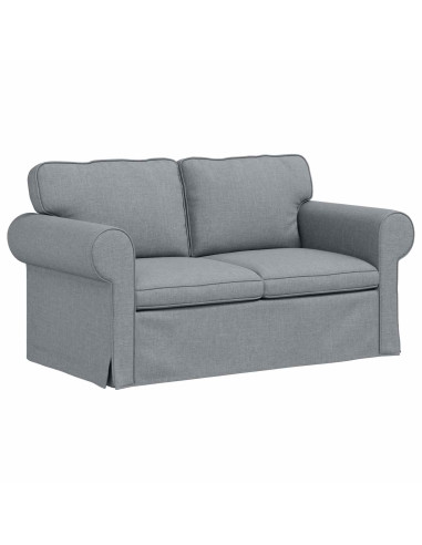 Divano 2 pcs Grigio chiaro