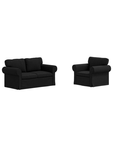 Divano 2 pcs Nero