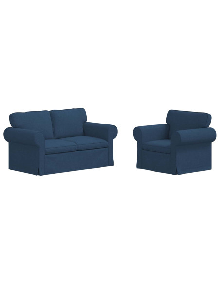 Divano 2 pcs Blu