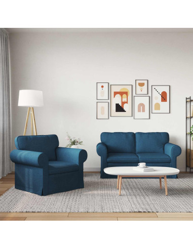 Divano 2 pcs Blu