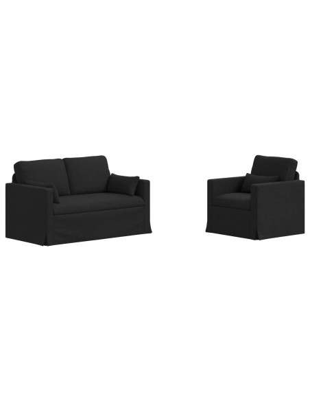 Divano 2 pcs Nero
