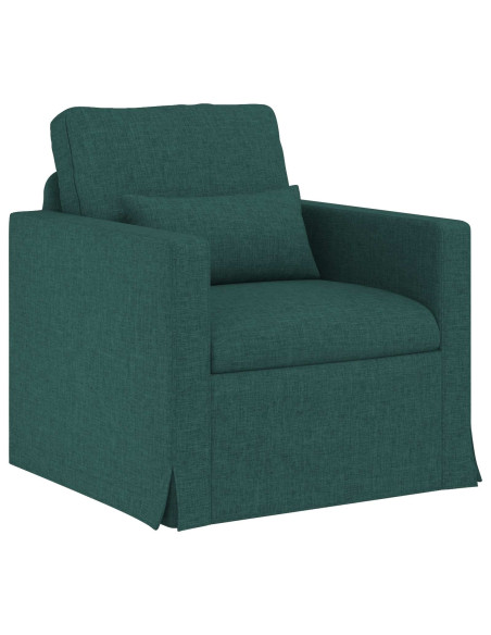 Divano 2 pcs Verde Scuro