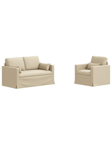 Divano 2 pcs Crema
