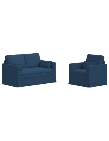Divano 2 pcs Blu