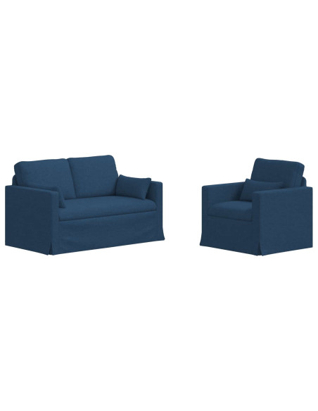 Divano 2 pcs Blu