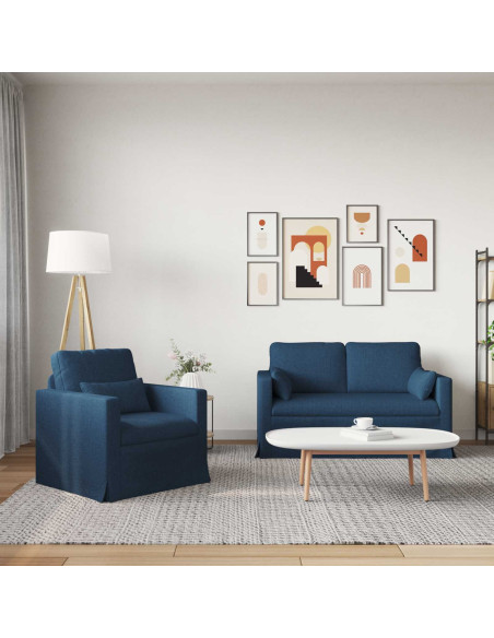 Divano 2 pcs Blu