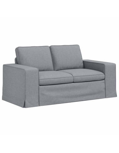 Divano 2 pcs Grigio chiaro
