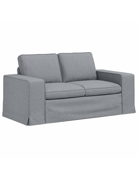 Divano 2 pcs Grigio chiaro