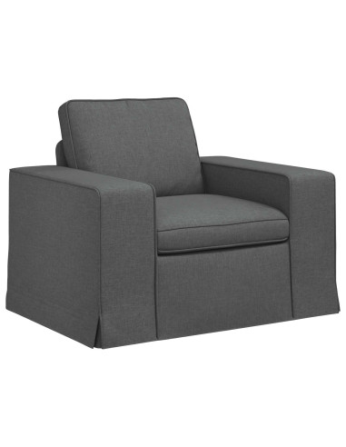 Divano 2 pcs Grigio scuro