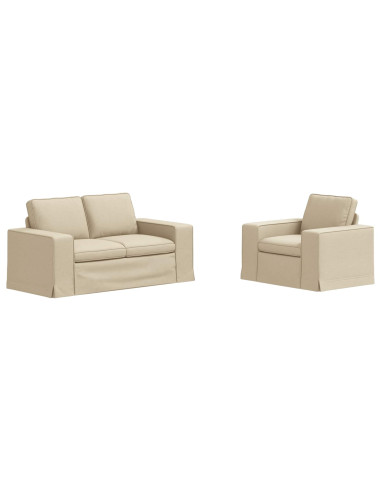 Divano 2 pcs Crema