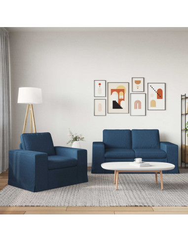 Divano 2 pcs Blu