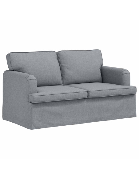 Divano 2 pcs Grigio chiaro