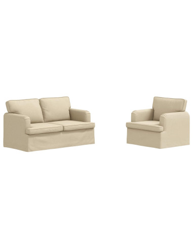Divano 2 pcs Crema