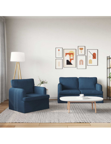 Divano 2 pcs Blu
