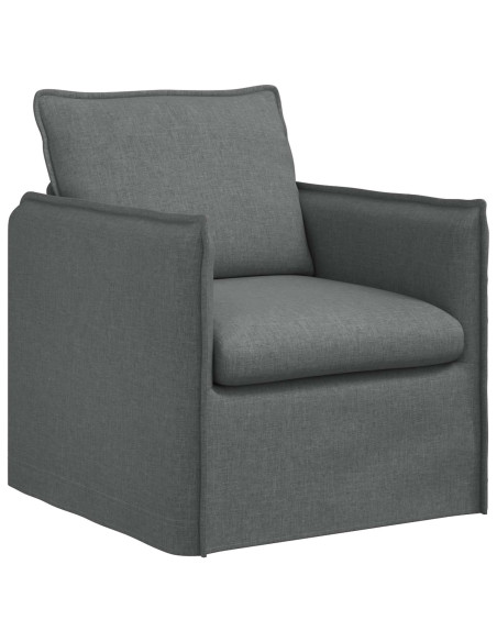 Divano 2 pcs Grigio scuro