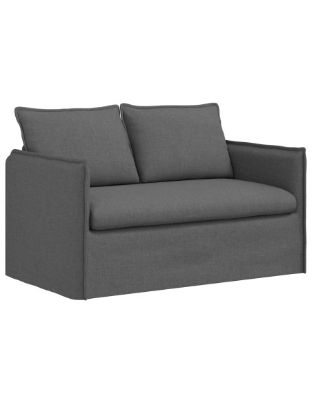 Divano 2 pcs Grigio scuro