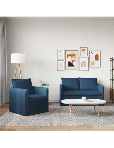 Divano 2 pcs Blu