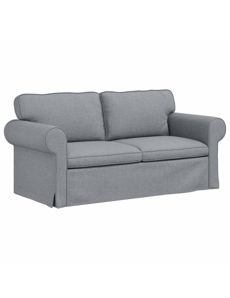 Divano 2 pcs Grigio chiaro