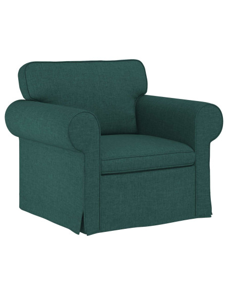 Divano 2 pcs Verde Scuro