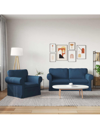 Divano 2 pcs Blu